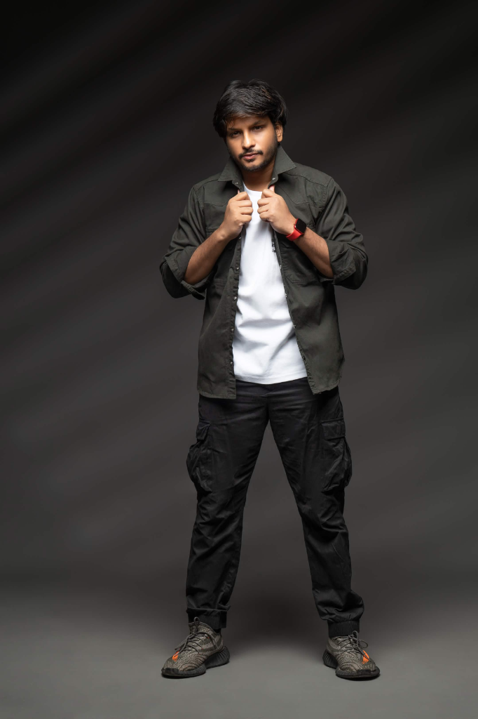 Hyper King Urban Streetwear Studio Pose